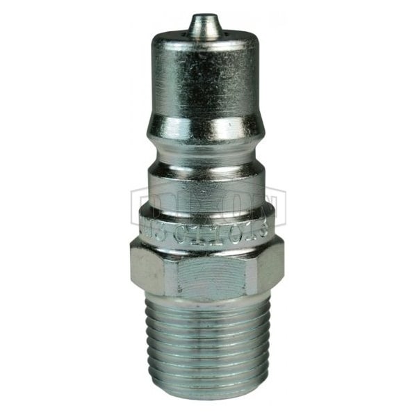 Dixon DQC H Industrial Interchange Male Plug, 3/4-14 Nominal, Male NPTF, 303 Stainless Steel H4M6-S - main